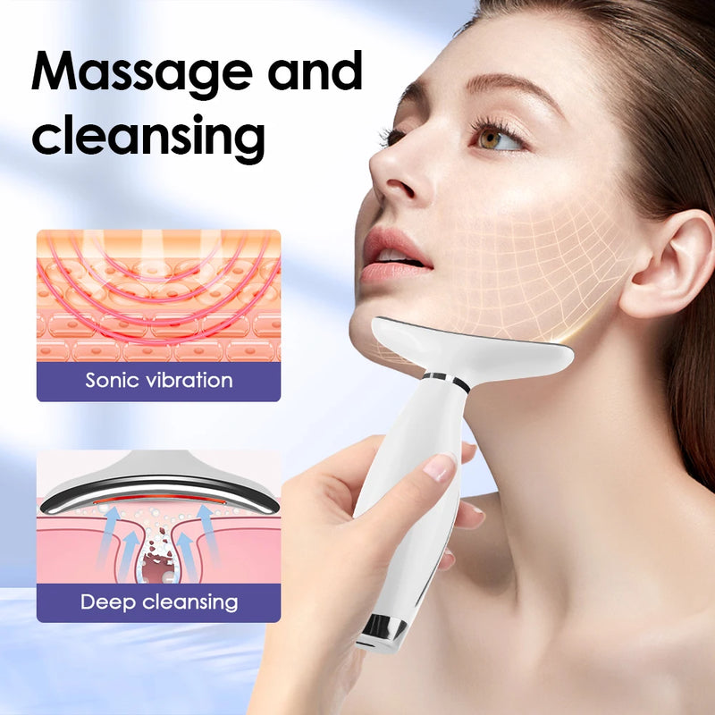 Massageador Vibratporio Facial e Pescoço